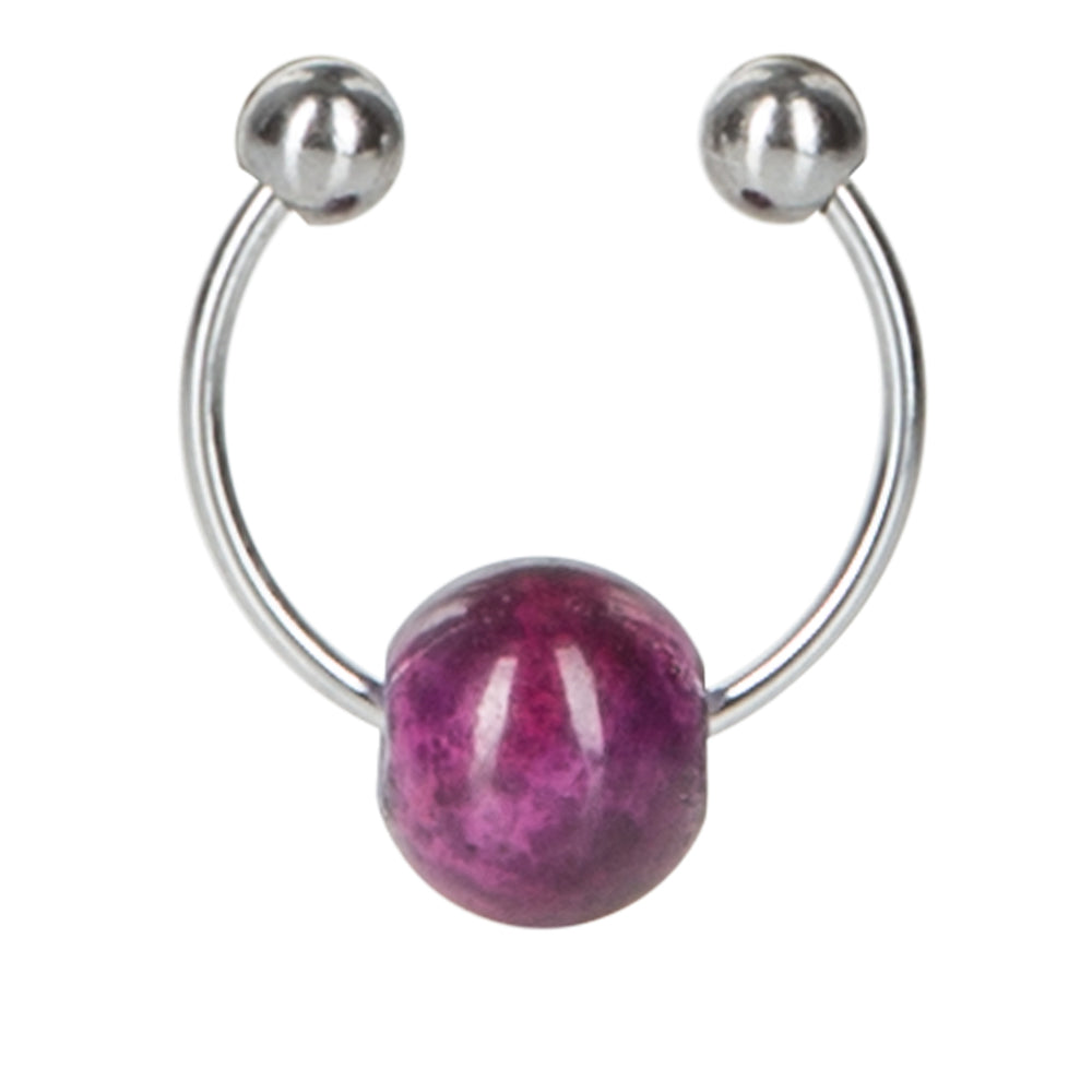 Nipple Play Purple Chain Nipple Clamps Black