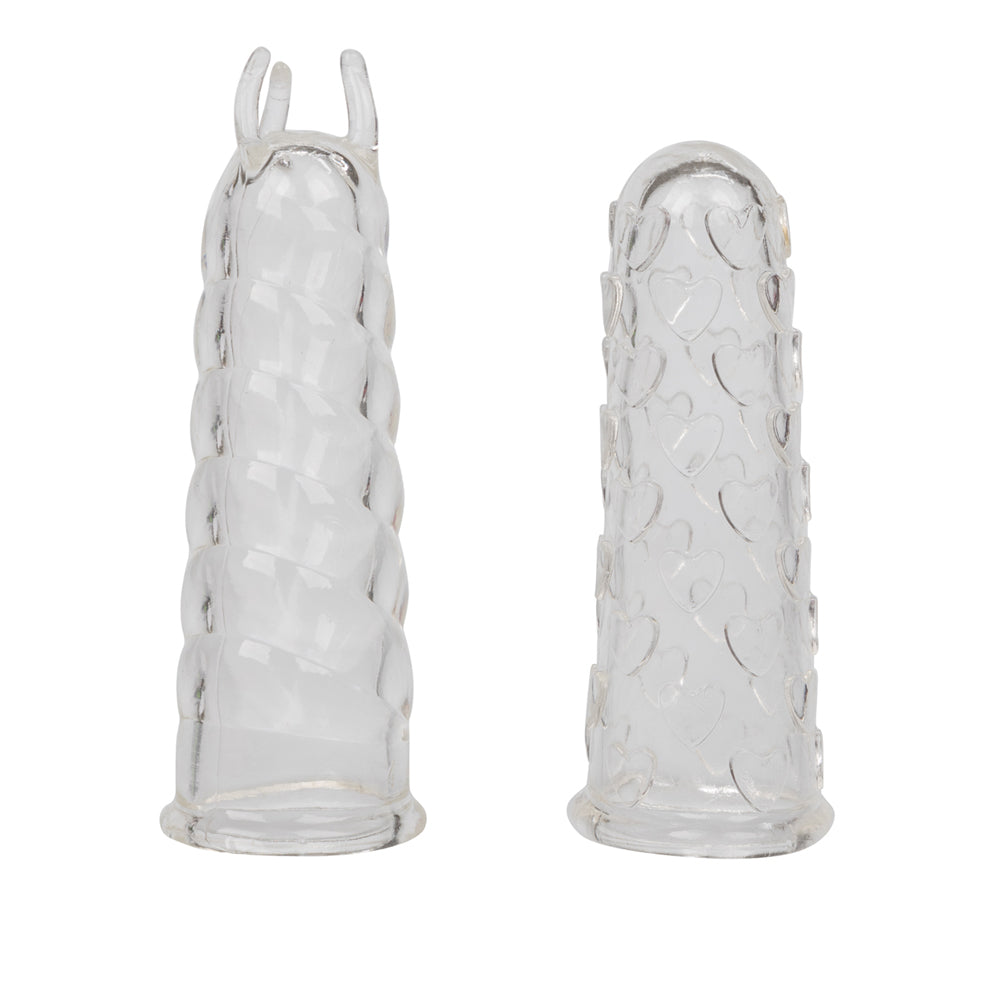 Intimate Play Clear Finger Teasers – Transparent Finger Teaser Toy for Couples
