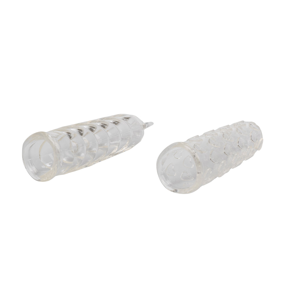 Intimate Play Clear Finger Teasers – Transparent Finger Teaser Toy for Couples