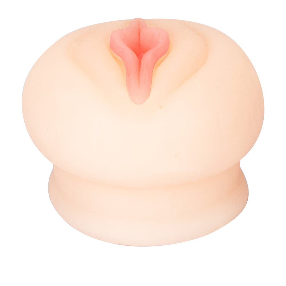 Optimum Series Pure Skin Pump Sleeve Ivory - Realistic Masturbator Sleeve