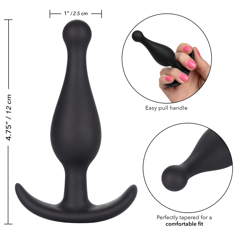 Booty Call Booty Rocker Black - Anal Pleasure Toy