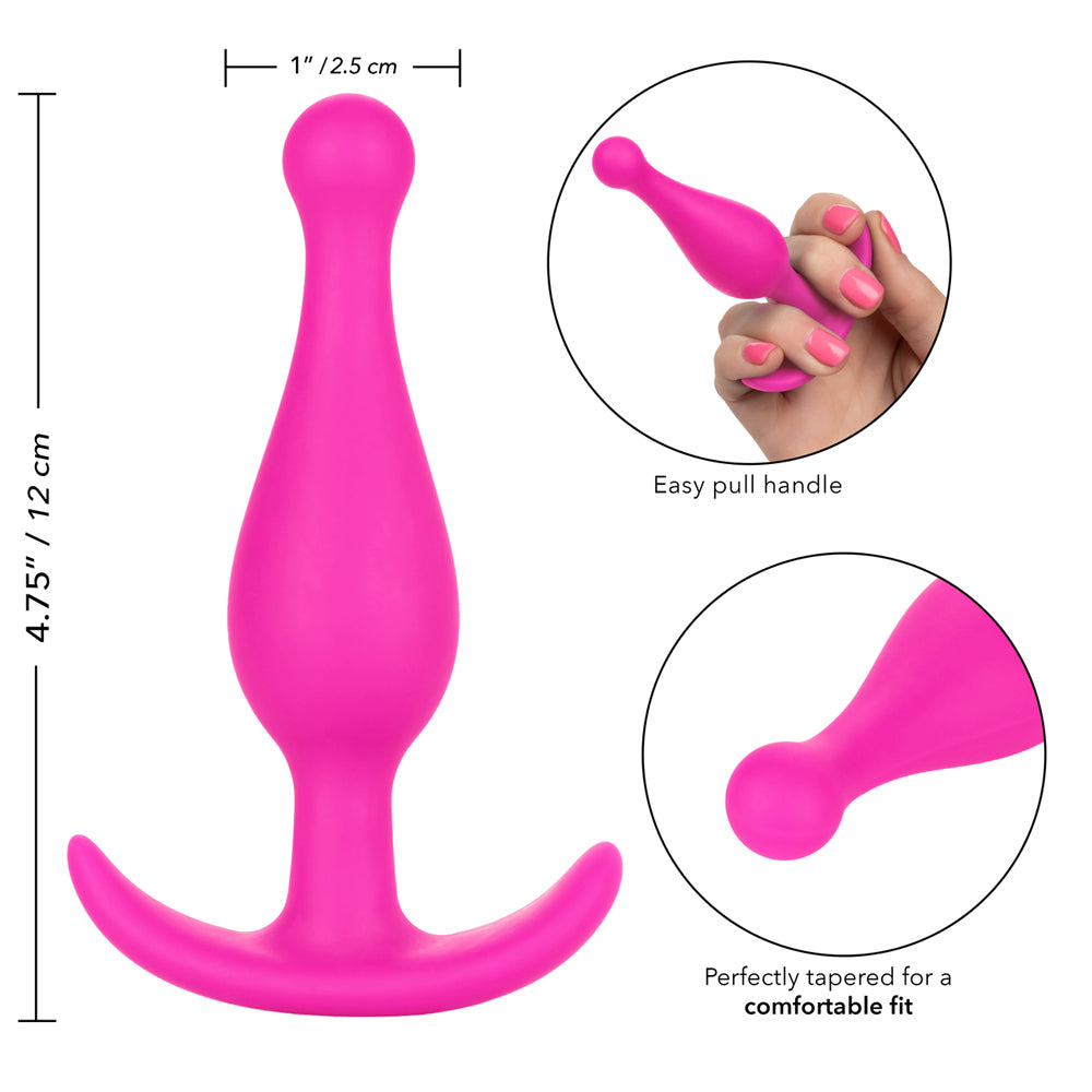 Booty Call Booty Rocker Pink – Vibrating Butt Plug Anal Toy