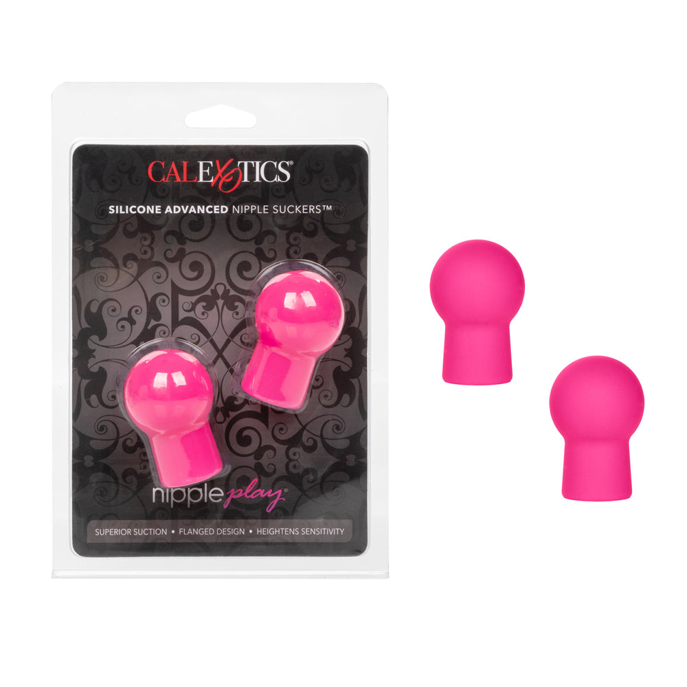 Advanced Silicone Nipple Suckers for Nipple Play – Pink