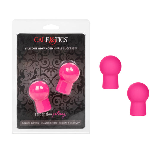 Advanced Silicone Nipple Suckers for Nipple Play – Pink