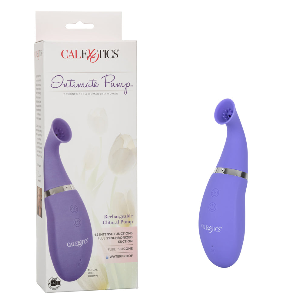 Rechargeable Clitoral Pump – Intimate Pump, Purple