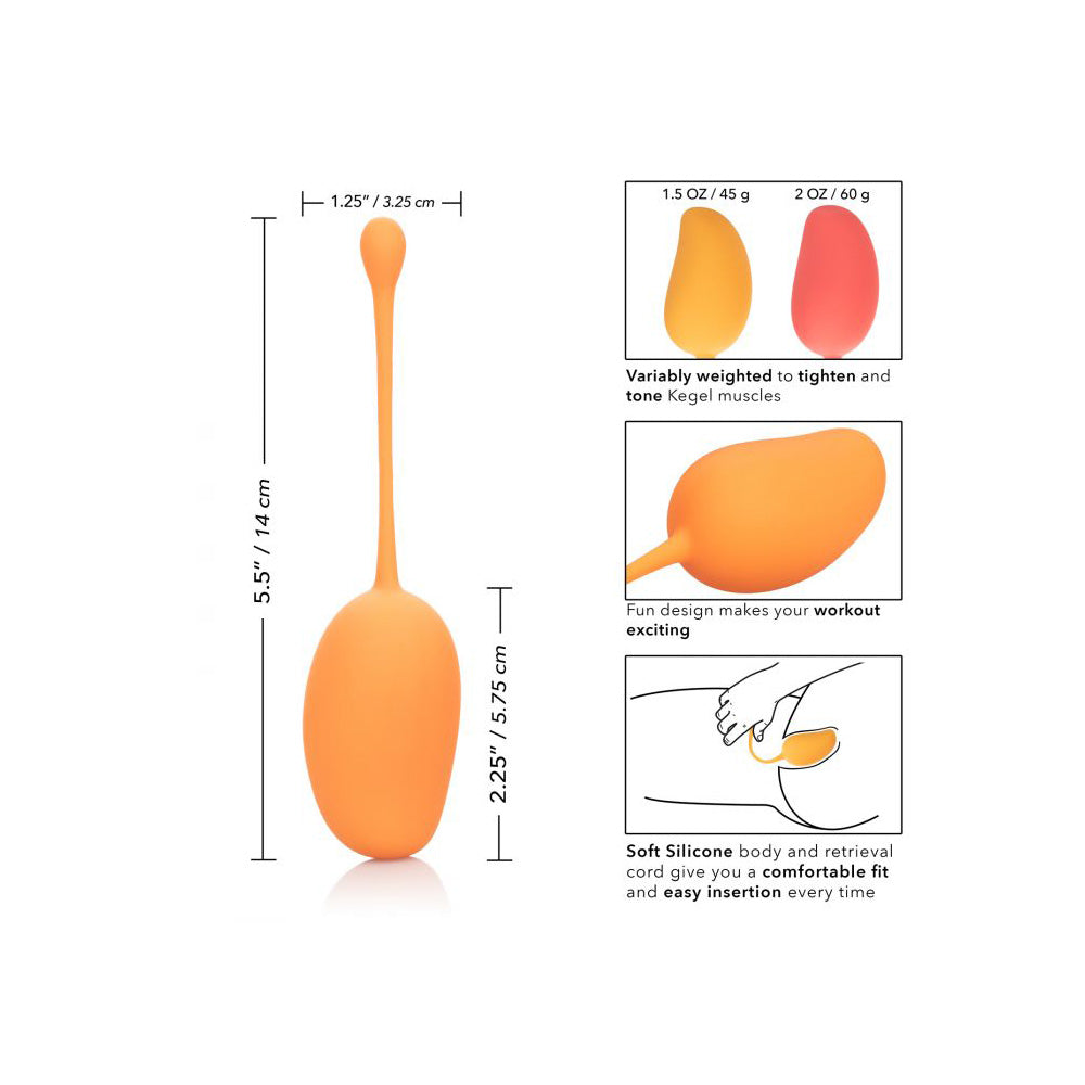Kegel Training Set Mango – Pelvic Floor Exerciser Kit for Women