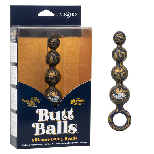 Naughty Bits Silicone Anal Beads – Butt Balls Booty Beads Toy