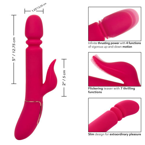 Shameless Slim Charmer - Sleek Vibrator with Powerful Pulsations for Targeted Pleasure