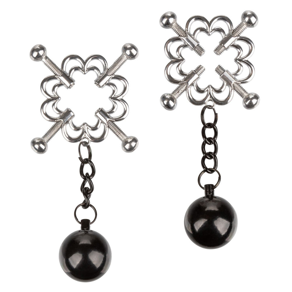 4-Point Weighted Nipple Grips – Nipple Press for Sensual Stimulation