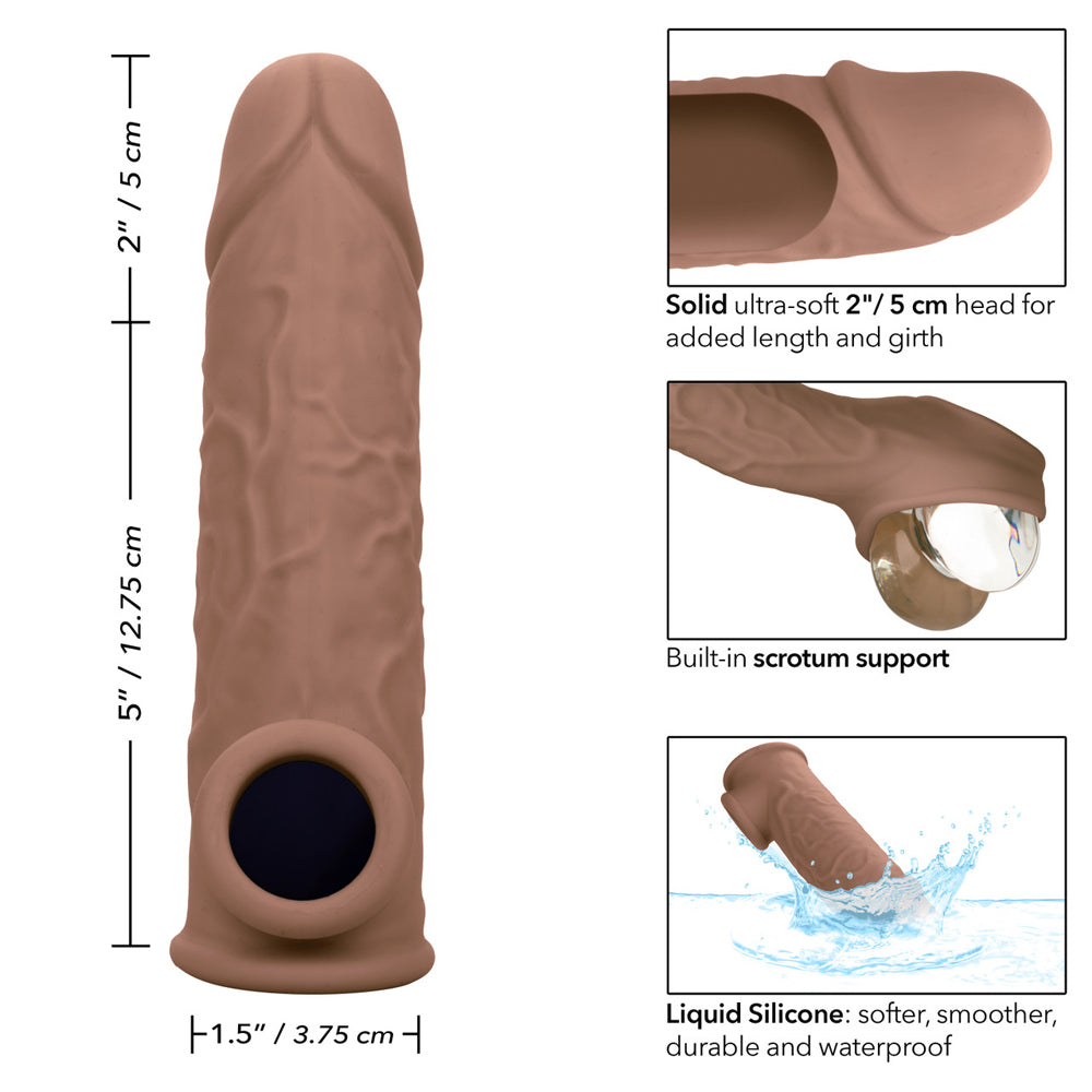 Performance Maxx Life-Like Extension 7" Brown
