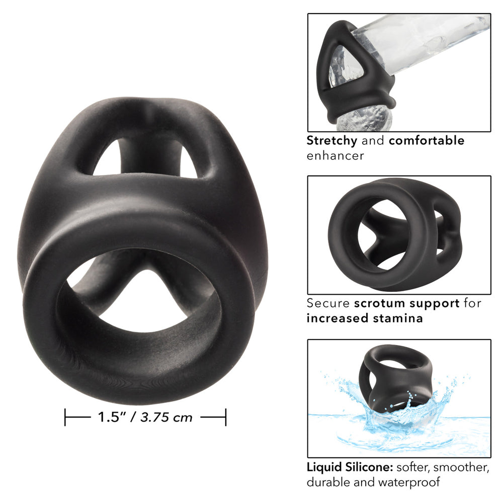 Alpha Liquid Silicone Dual Cage and Ring β Flexible, Durable Silicone Accessory