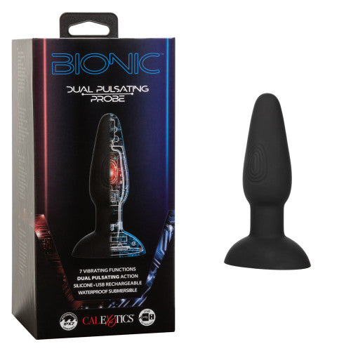 Bionic Dual Pulsating Probe - Advanced Vibrating Anal Massager with Dual Motors for Intense Pleasure