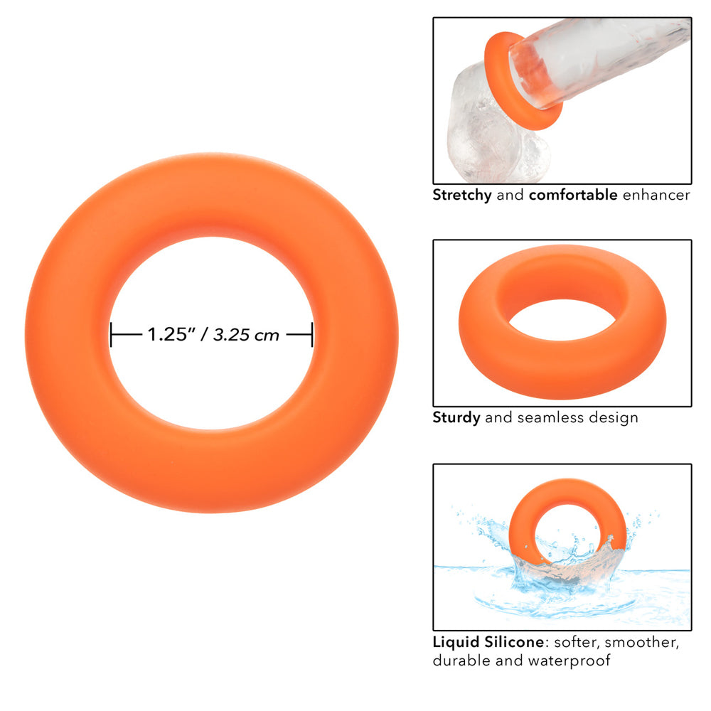 Alpha Liquid Silicone Prolong Ring – Large Size, Body-Safe Silicone, Durable Male Enhancement Ring