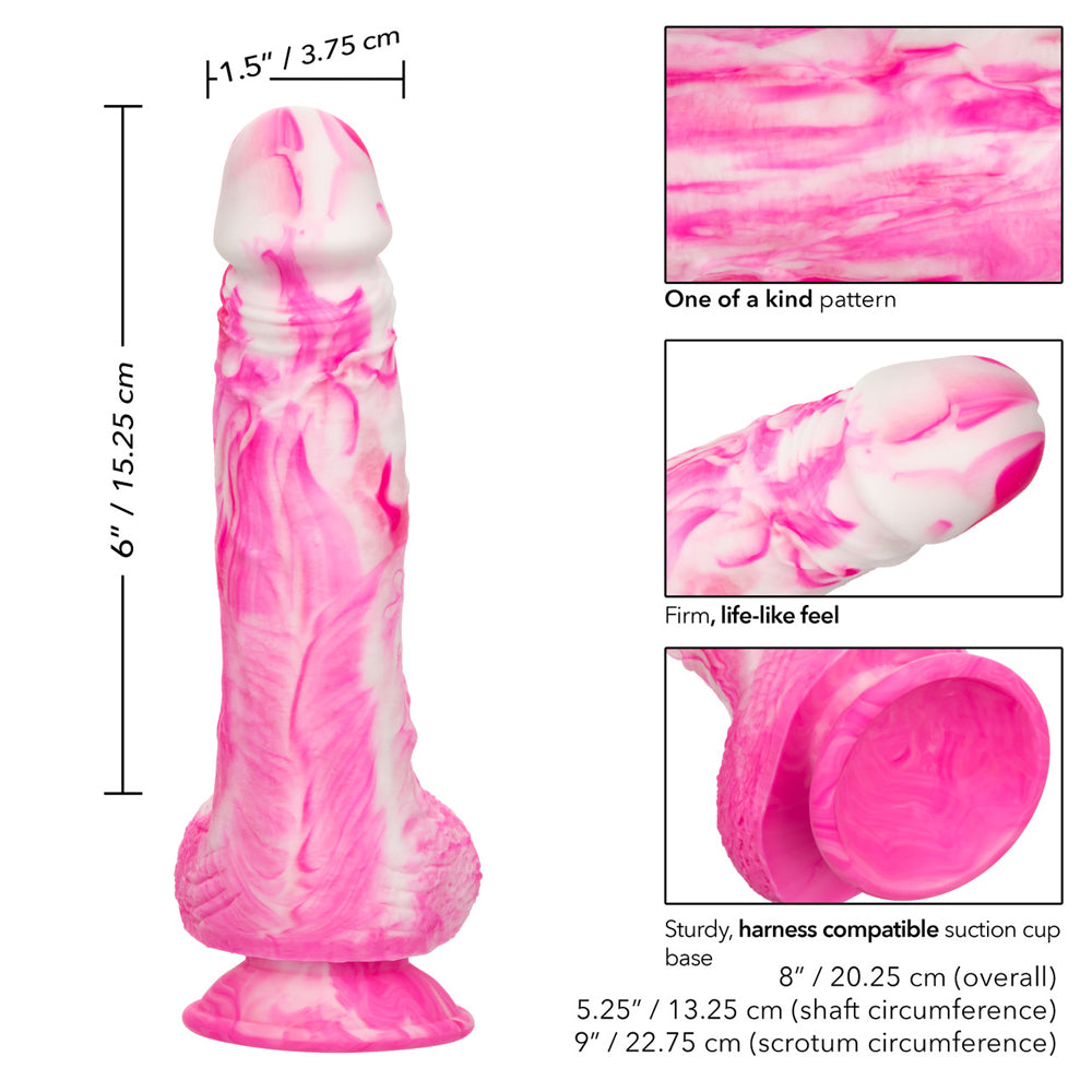 Twisted Love Twisted Dong Pink 6"