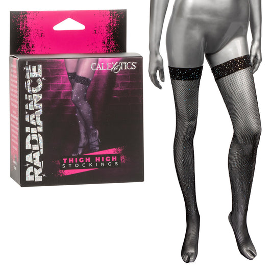 Radiance Thigh-High Stockings for Women – Sheer, Comfortable Hosiery