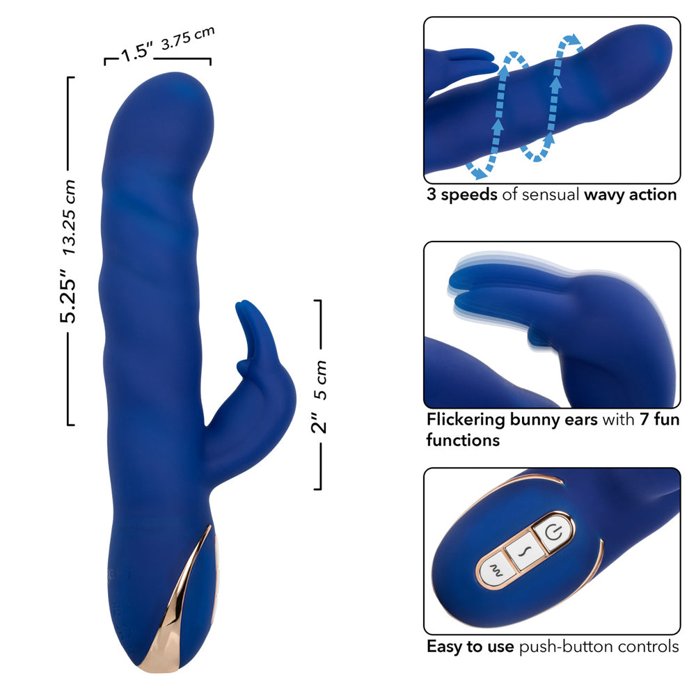 Jack Rabbit Signature Silicone Wave Motion Rabbit Vibrator
