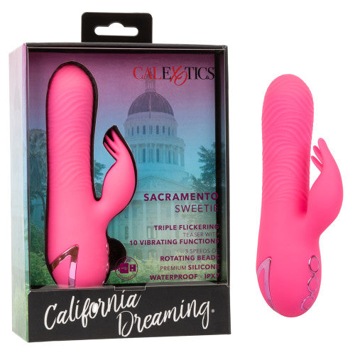 California Dreaming – Sacramento Sweetie Vibrator for Intense Internal & External Stimulation
