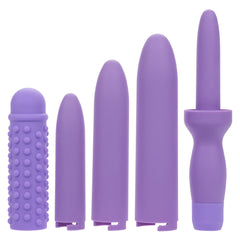 Dr. Laura Berman Rechargeable Dilators - 4-Piece Set with Locking Sizes and Sleeve