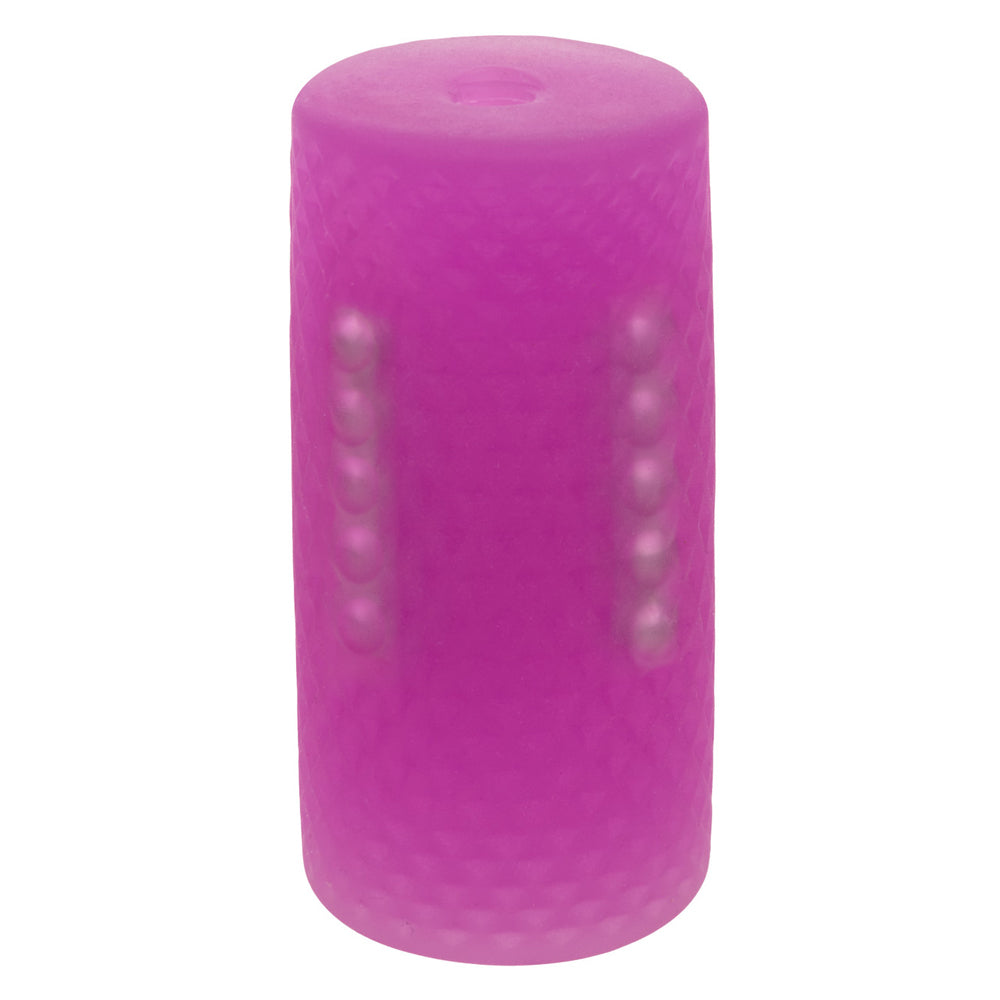 Pop Sock Beaded Purple – Handcrafted Ankle Socks for Women