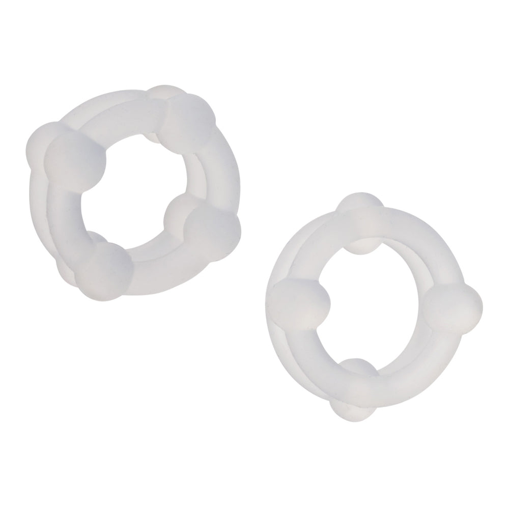 Alpha Liquid Silicone Double Stacker – Dual Ring for Enhanced Support and Stimulation