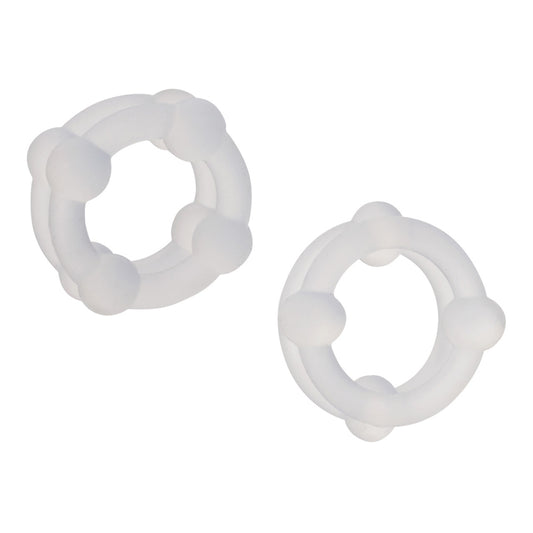 Alpha Liquid Silicone Double Stacker – Dual Ring for Enhanced Support and Stimulation