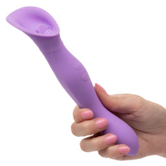 Couture Collection Dual Flickering Wand – Rechargeable Dual-Ended Vibrator for Versatile Pleasure