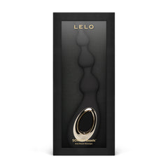LELO Soraya Beads Black – Beaded Silicone Dual-Action G-Spot Vibrator