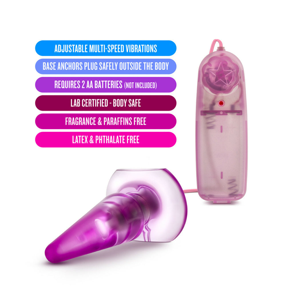 B Yours Basic Vibrating Anal Pleaser – Pink