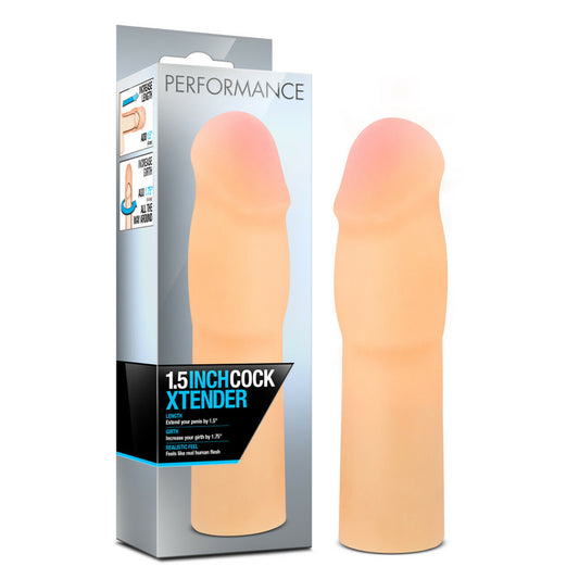 Performance 1.5-Inch Beige Cock Xtender