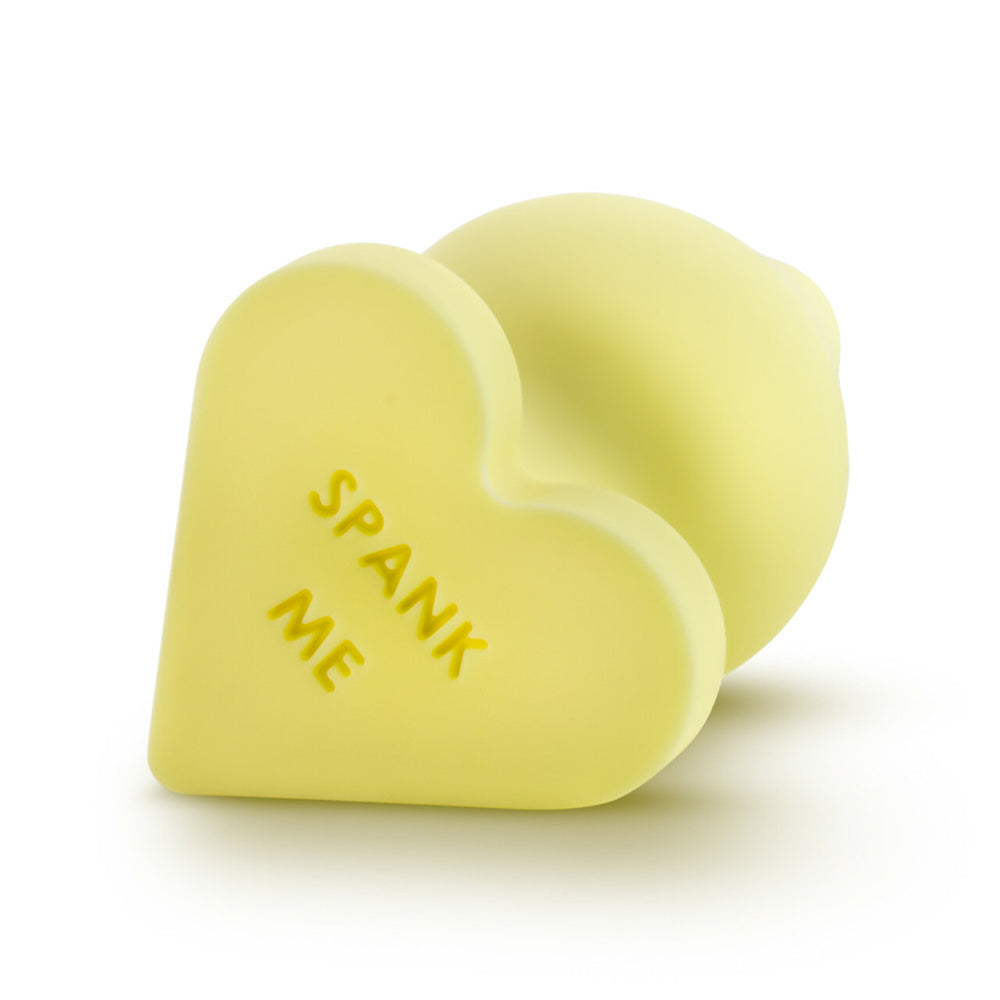 Play With Me Naughty Candy Heart Spank Me Toy – Yellow