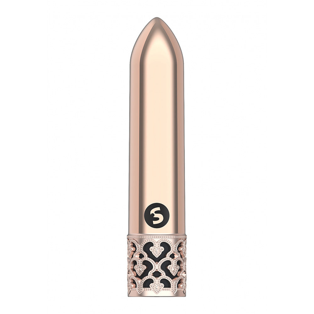 Royal Gems Glitz Rechargeable Abs Bullet Rose Gold