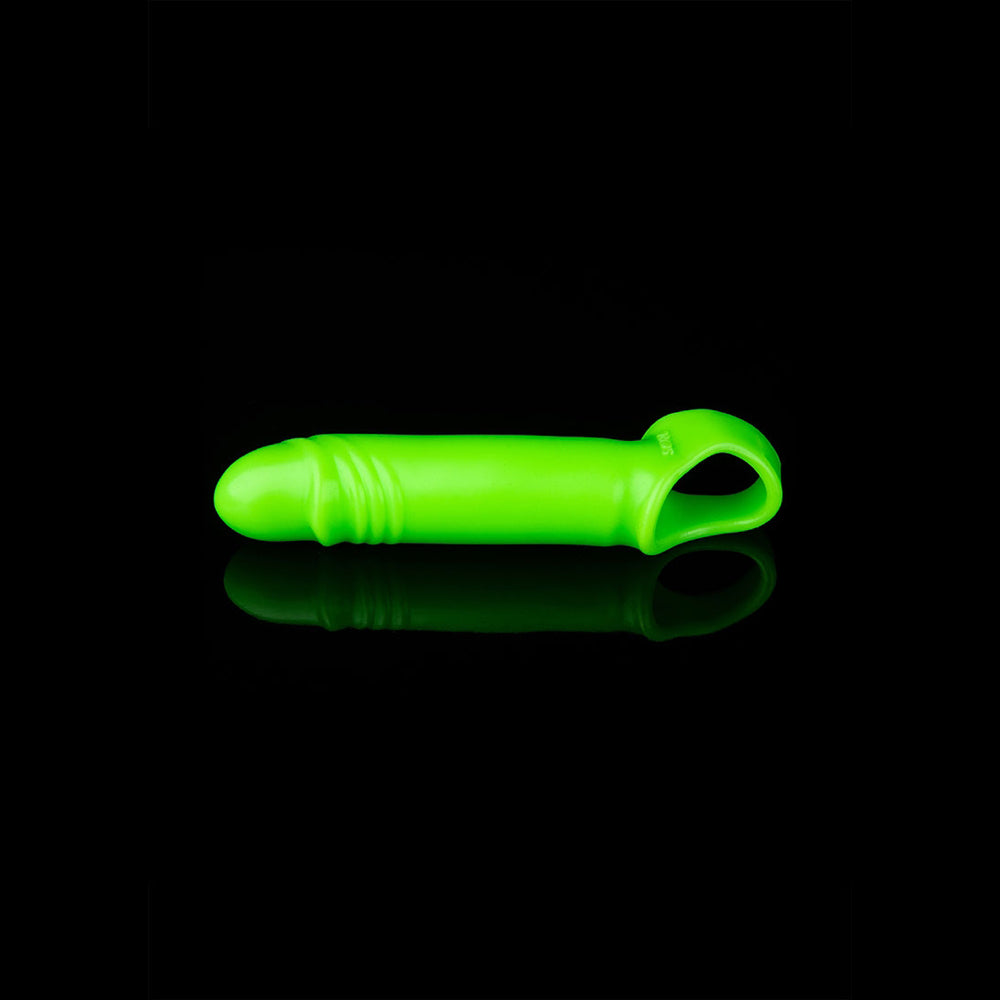 Ouch! Smooth Stretchy Penis Sleeve Glow In The Dark