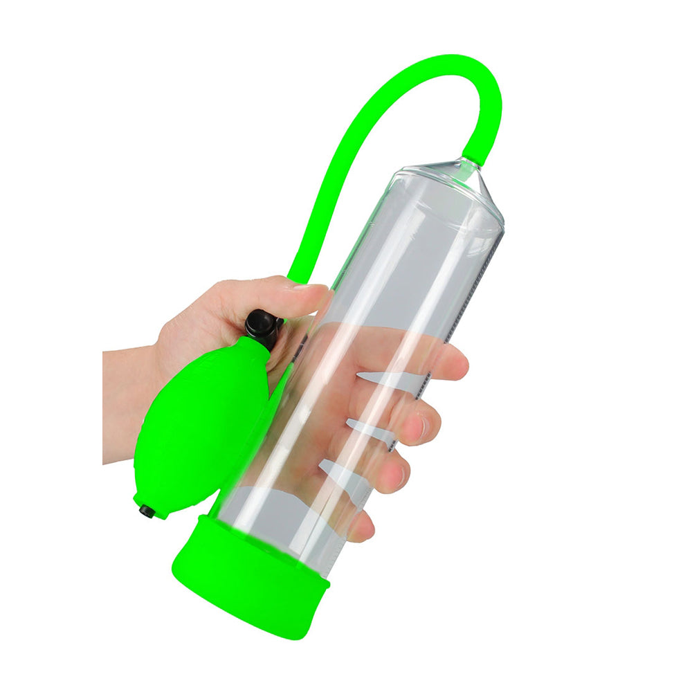 Ouch! Classic Glow-in-the-Dark Penis Pump
