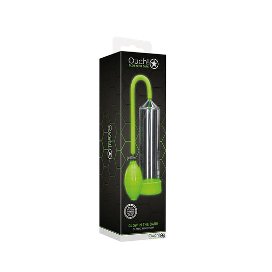 Ouch! Classic Glow-in-the-Dark Penis Pump