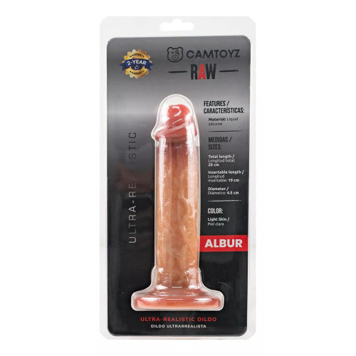 Raw Albur 7.5" Ultra Realistic Dildo – Lifelike Feel for Deep Satisfaction