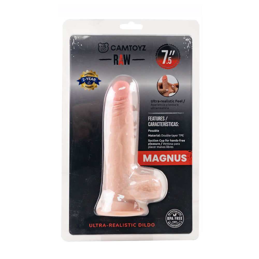 Magnus Ultra Realistic 7.5-Inch Dildo - Realistic Sex Toy