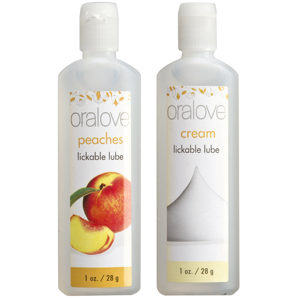 Oralove Delicious Duo Peaches & Cream 2 Pack