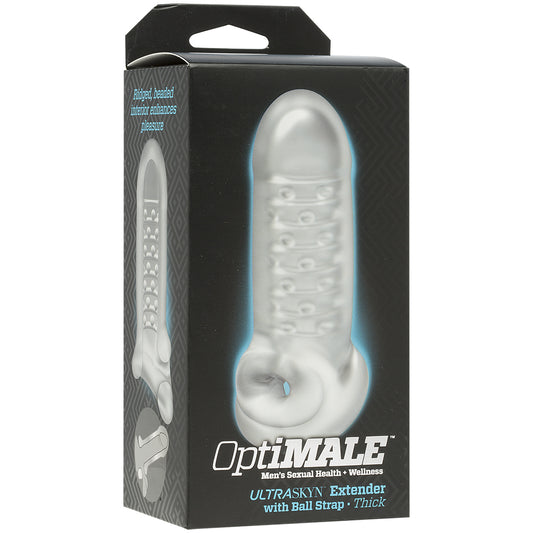 Optimale Penile Extender with Ball Strap – Thick Frost Finish