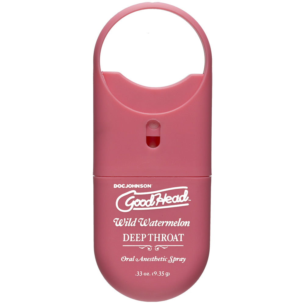 Goodhead Deep Throat Spray To-Go Wild Watermelon .33 oz.