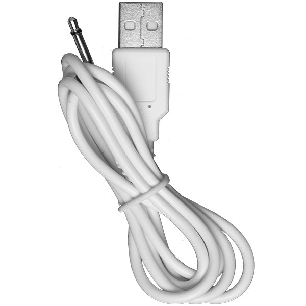 USB Pin Charger Cable - Ivibe Select Collection - White