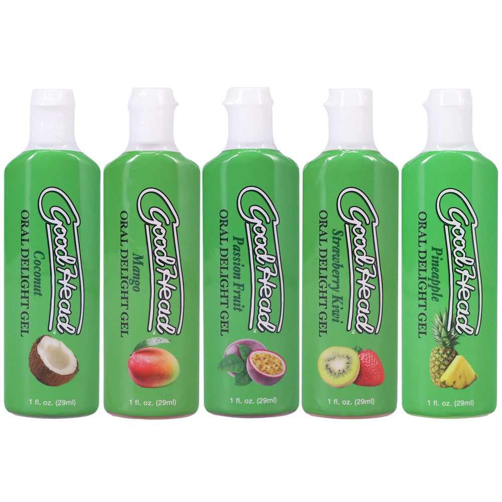 Goodhead Oral Delight Gel Tropical Fruits 5Pk 1 oz.