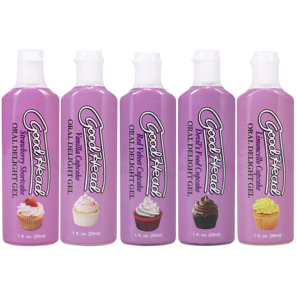 Goodhead Oral Delight Gel Cupcakes 5Pk 1 oz.