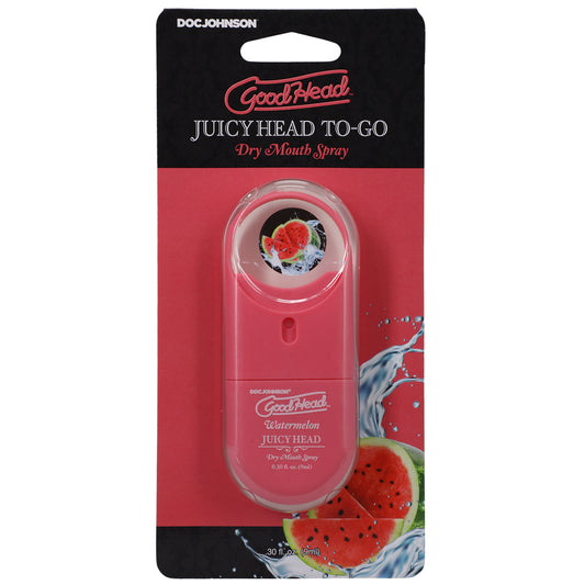 Goodhead Juicy Head Dry Mouth Spray Travel-Size Watermelon Flavor 0.3 oz