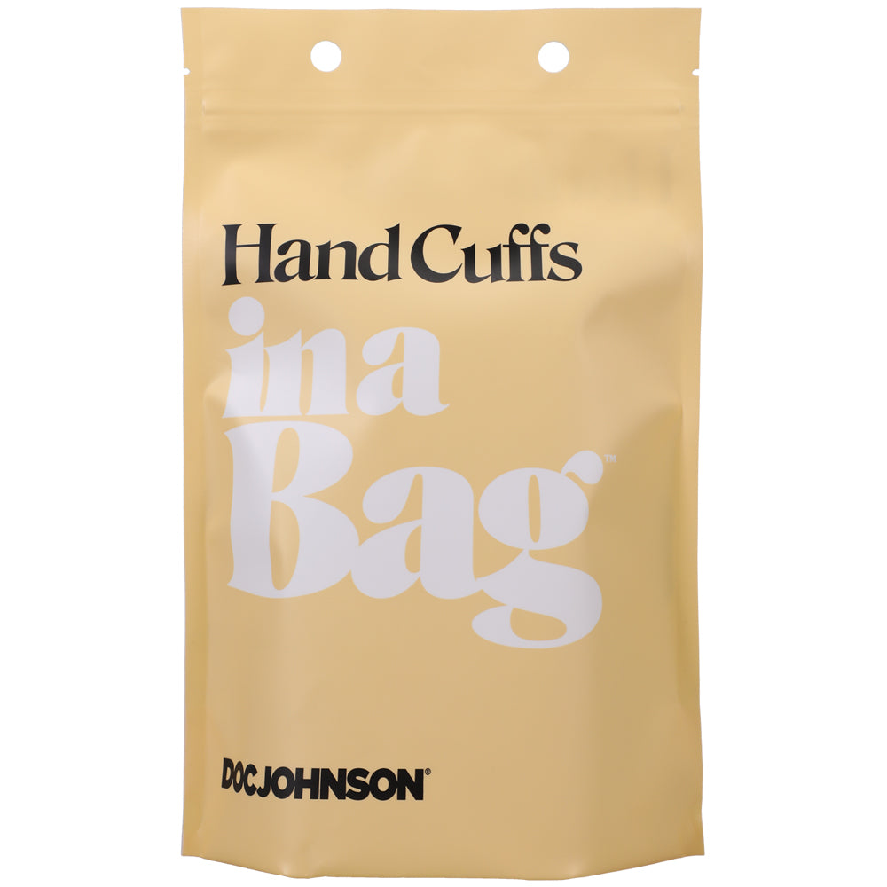 Handcuffs In A Bag Black