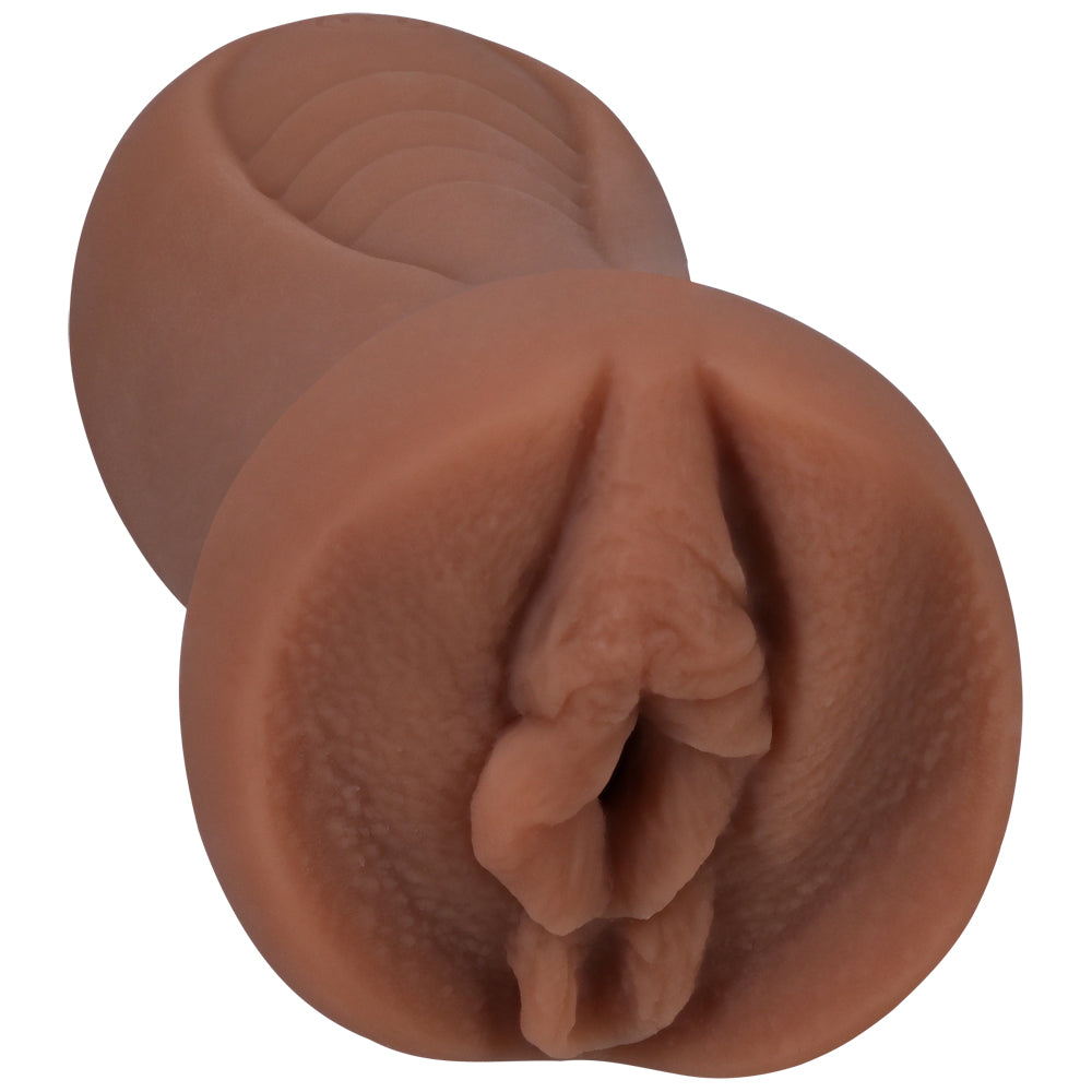 Signature Strokers Scarlit Scandal Ultraskyn Pocket Pussy - Caramel