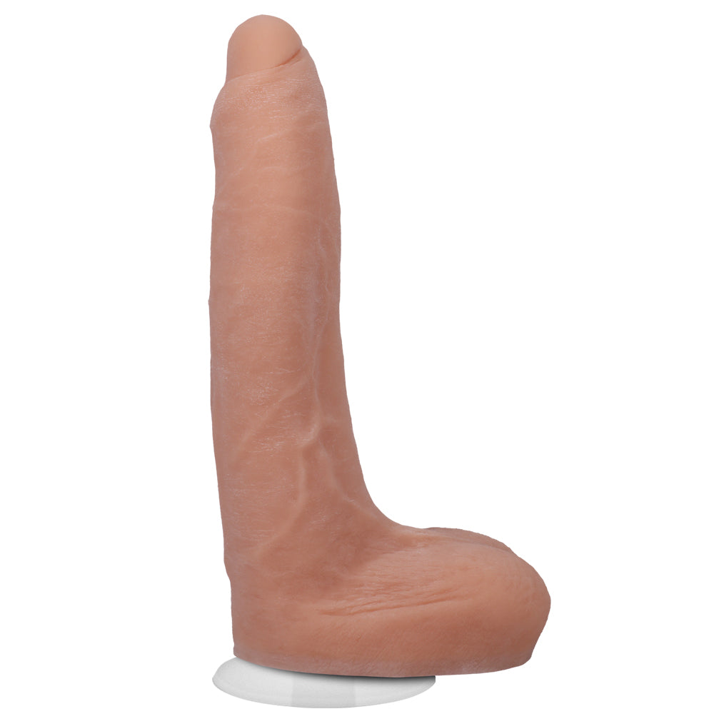 Signature Cocks Owen Gray 9" Ultraskyn Cock With Removable Vac-U-Lock Suction Cup Vanilla
