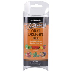 Goodhead Oral Delight Gel – 6-Pack, 0.24 oz Each