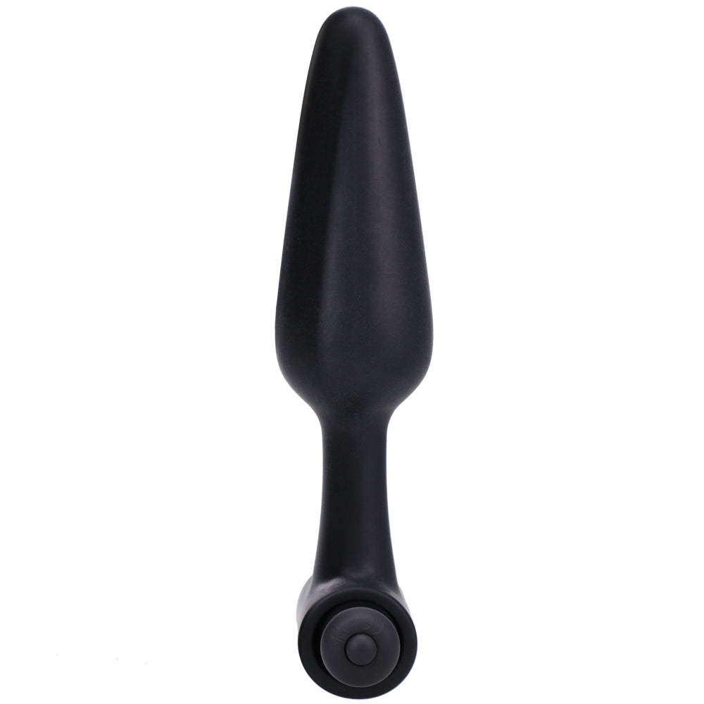 Vibrating Butt Plug In A Bag 5" Black