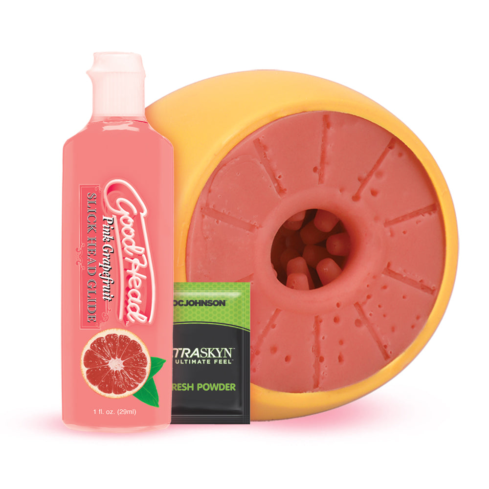 Goodhead Grapefruit Blowjob Set – Oral Pleasure Kit