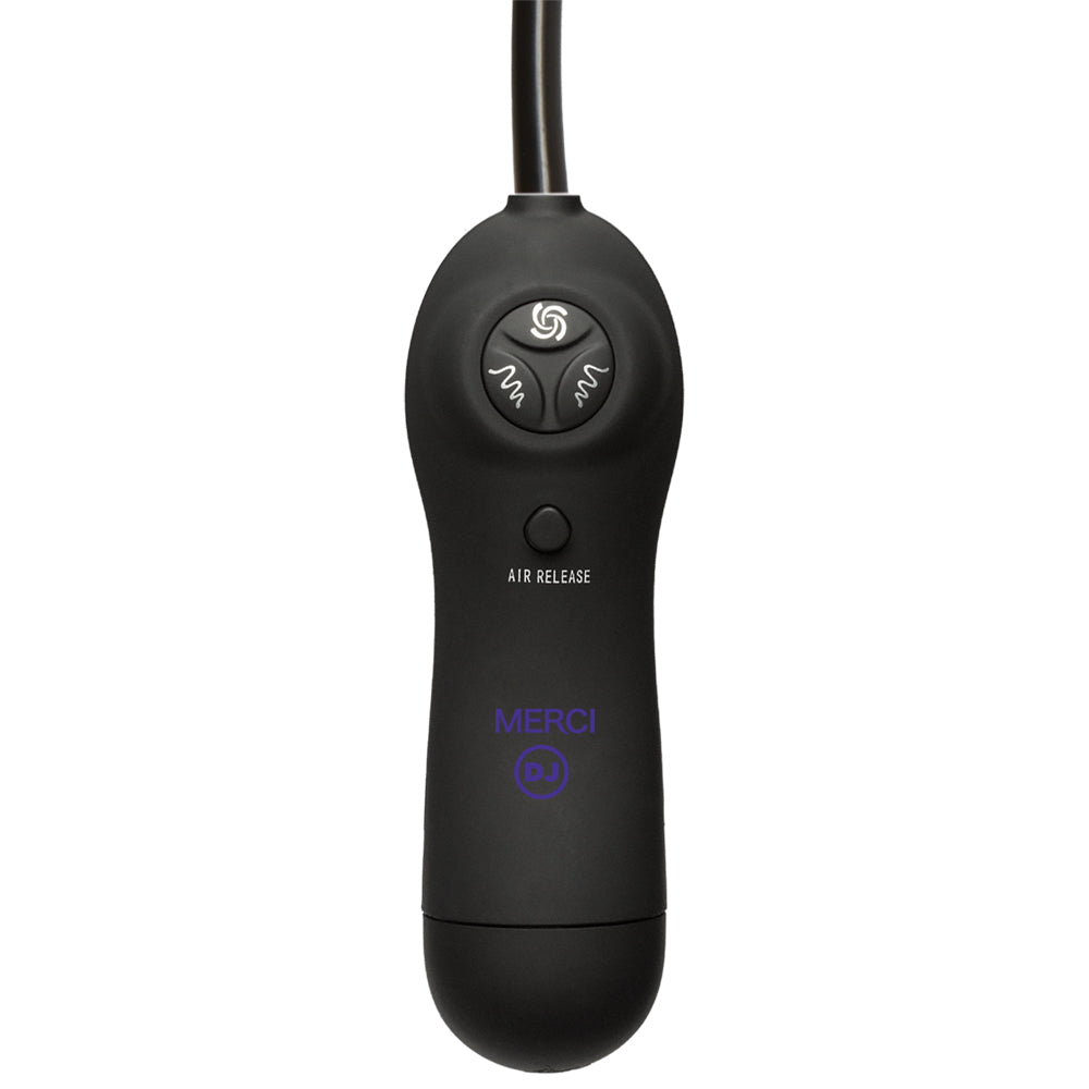 Merci Swell Auto Vibrating Nipple Sucker Cups Black, Violet